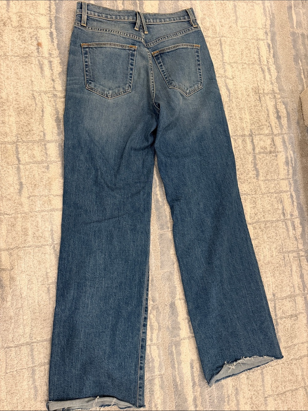 SLVAKE Denim Wide Leg High-Rise Blue Denim Jeans - Picture 6 of 6
